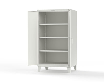 Extreme Duty 12 GA Cabinet with 3 Deep Shelves - 36 In. W x 30 In. D x 66 In. H - 35-303-9003