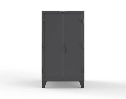 Extreme Duty 12 GA Cabinet with 3 Extra Deep Shelves - 36 In. W x 36 In. D x 66 In. H - 35-363-9005