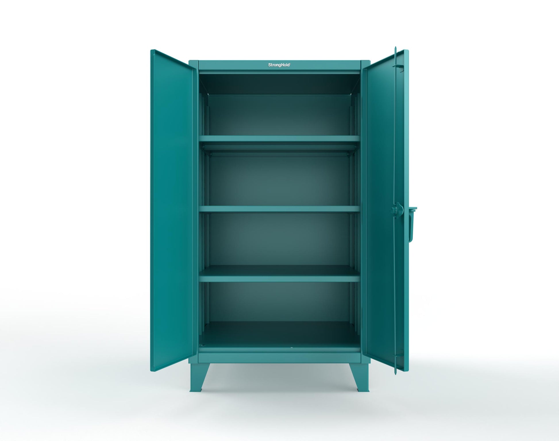 Extreme Duty 12 GA Cabinet with 3 Extra Deep Shelves - 36 In. W x 36 In. D x 66 In. H - 35-363-5021