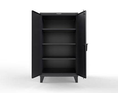 Extreme Duty 12 GA Cabinet with 3 Extra Deep Shelves - 36 In. W x 36 In. D x 66 In. H - 35-363-9005