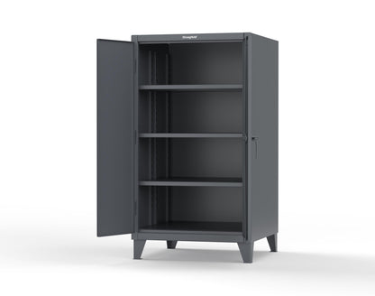 Extreme Duty 12 GA Cabinet with 3 Extra Deep Shelves - 36 In. W x 36 In. D x 66 In. H - 35-363-7024