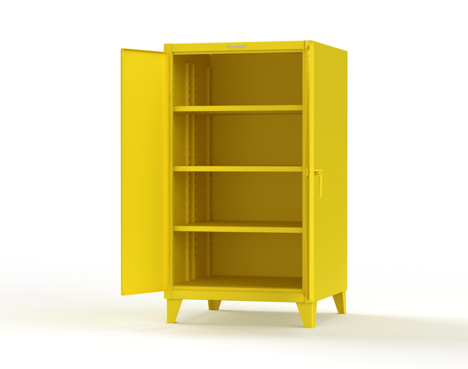 Extreme Duty 12 GA Cabinet with 3 Extra Deep Shelves - 36 In. W x 36 In. D x 66 In. H - 35-363-1021