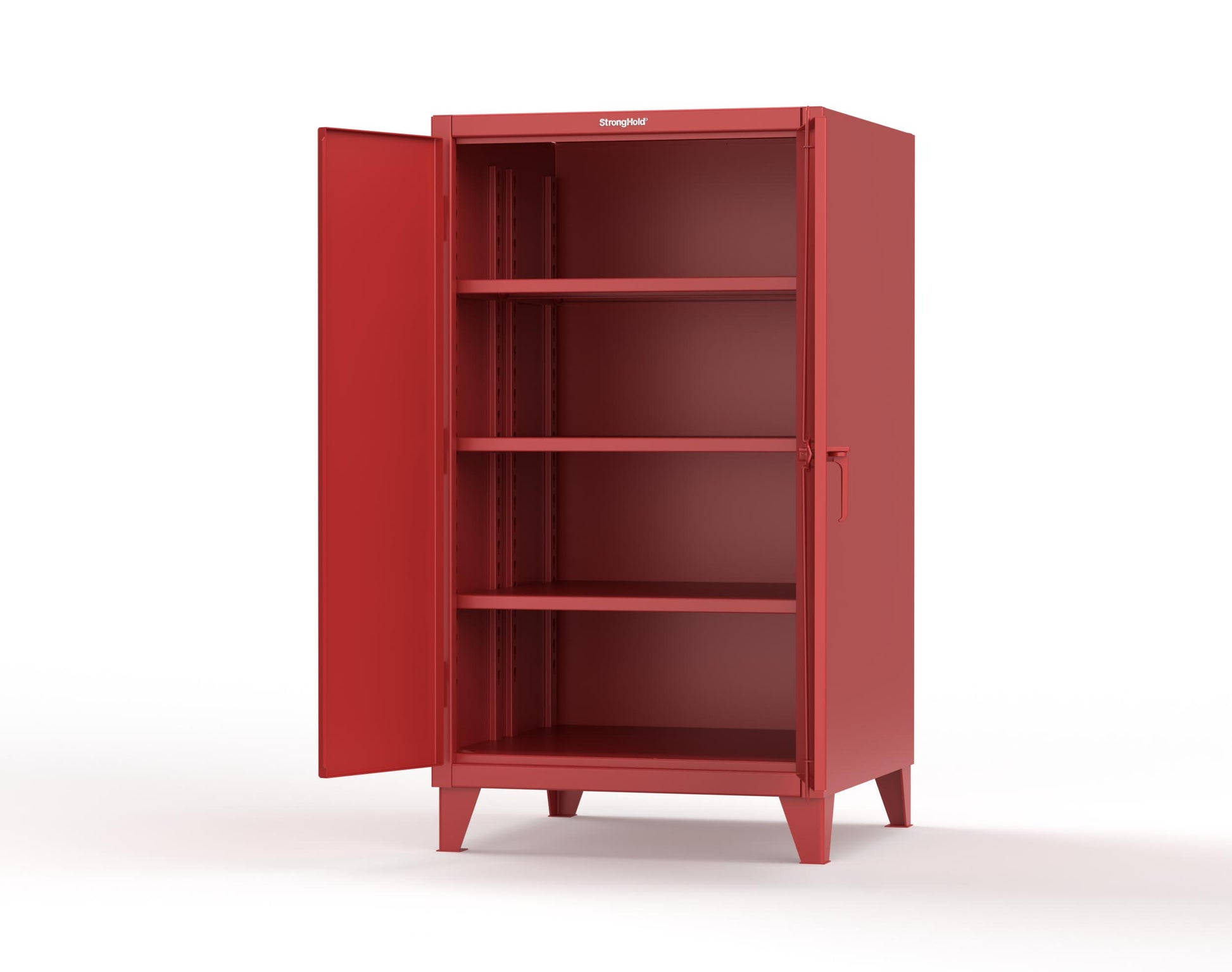 Extreme Duty 12 GA Cabinet with 3 Extra Deep Shelves - 36 In. W x 36 In. D x 66 In. H - 35-363-3001