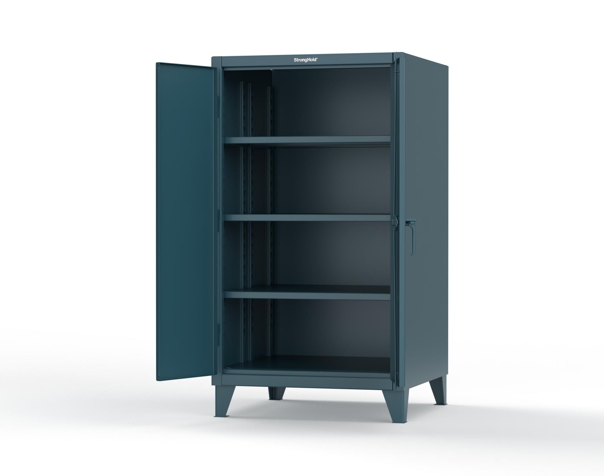 Extreme Duty 12 GA Cabinet with 3 Extra Deep Shelves - 36 In. W x 36 In. D x 66 In. H - 35-363-5001