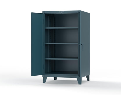 Extreme Duty 12 GA Cabinet with 3 Extra Deep Shelves - 36 In. W x 36 In. D x 66 In. H - 35-363-5001