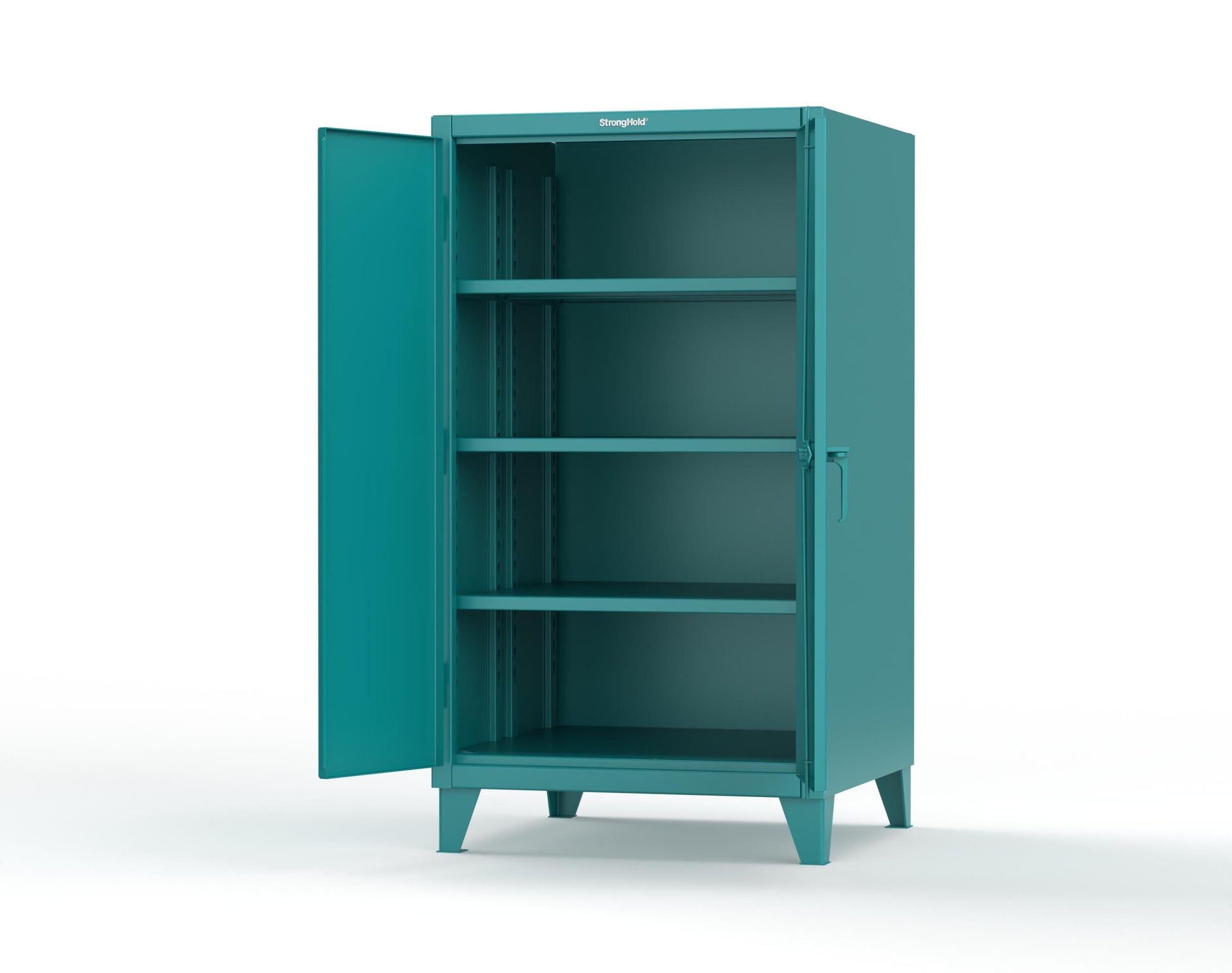 Extreme Duty 12 GA Cabinet with 3 Extra Deep Shelves - 36 In. W x 36 In. D x 66 In. H - 35-363-5021