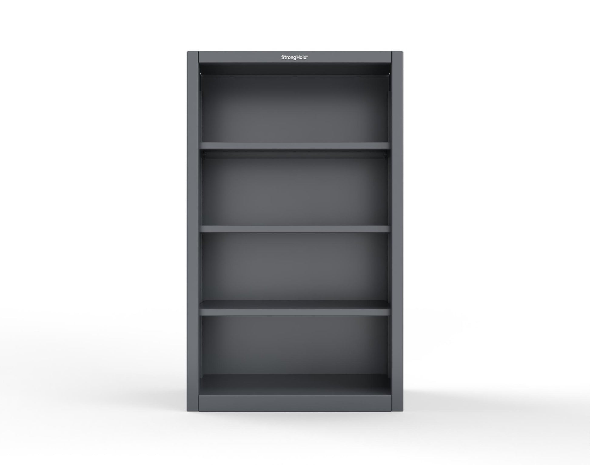 Extreme Duty 12 GA Closed Shelving Unit with 3 Shelves - 36 In. W x 18 In. D x 60 In. H - 35-CSU-183-7024