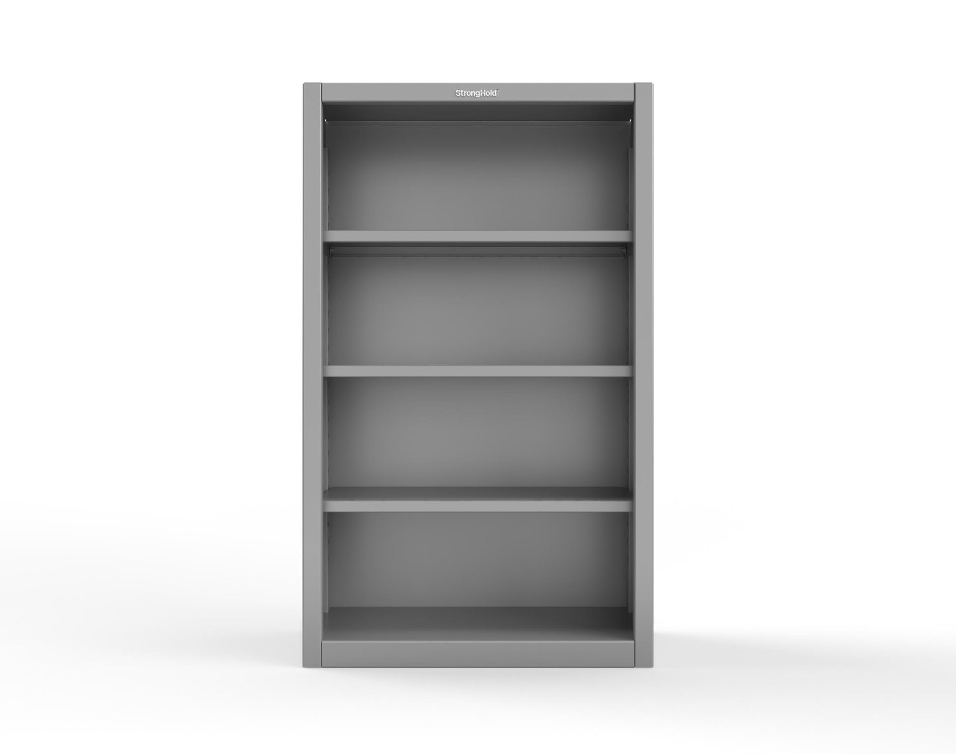 Extreme Duty 12 GA Closed Shelving Unit with 3 Shelves - 36 In. W x 18 In. D x 60 In. H - 35-CSU-183-7037