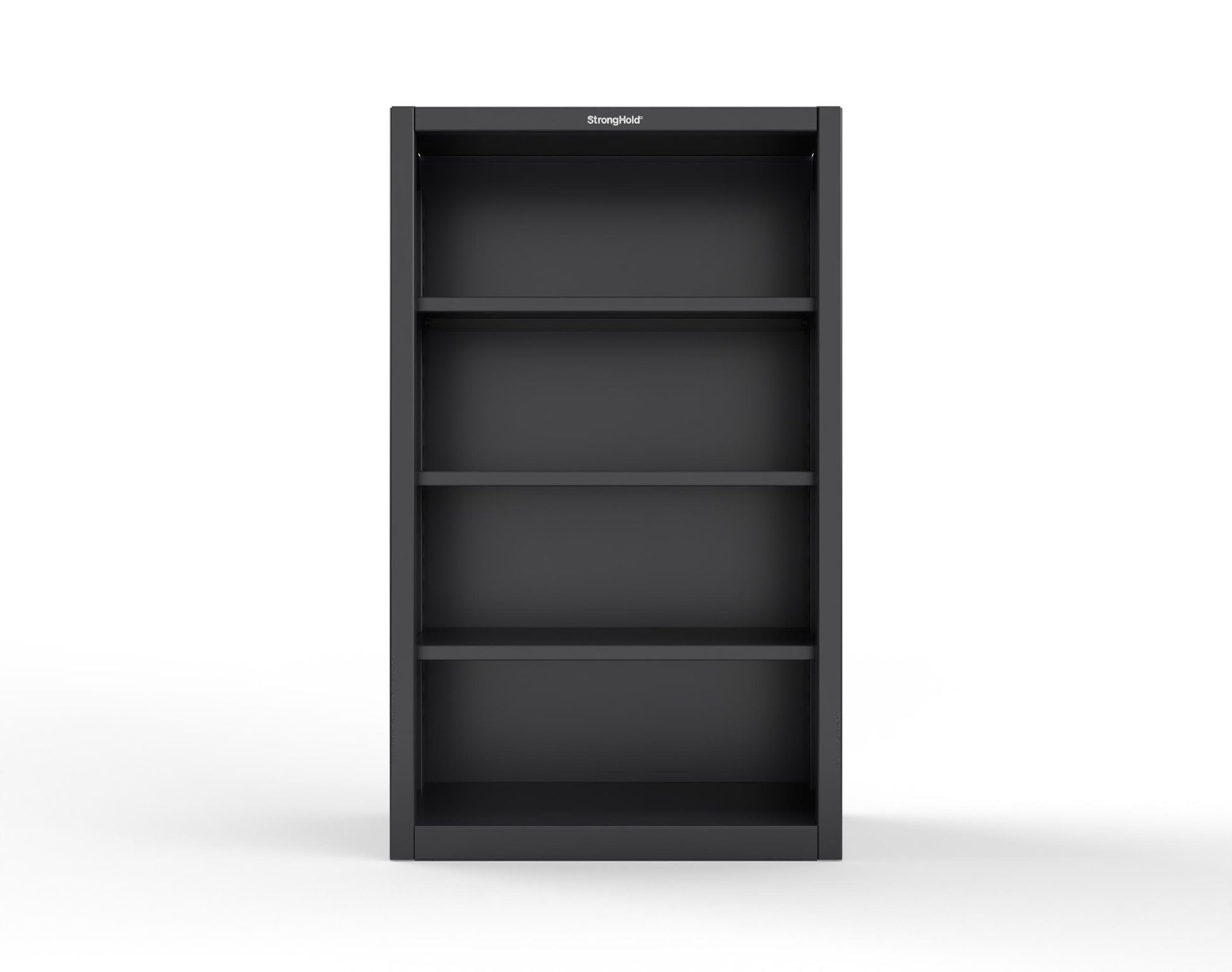 Extreme Duty 12 GA Closed Shelving Unit with 3 Shelves - 36 In. W x 18 In. D x 60 In. H - 35-CSU-183-9005