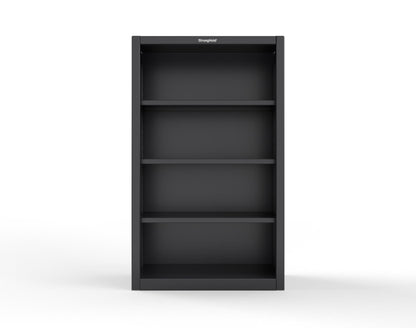 Extreme Duty 12 GA Closed Shelving Unit with 3 Shelves - 36 In. W x 18 In. D x 60 In. H - 35-CSU-183-9005
