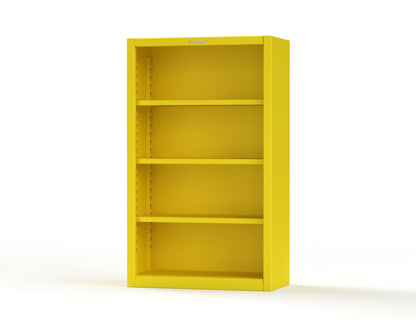 Extreme Duty 12 GA Closed Shelving Unit with 3 Shelves - 36 In. W x 18 In. D x 60 In. H - 35-CSU-183-1021