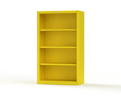 Extreme Duty 12 GA Closed Shelving Unit with 3 Shelves - 36 In. W x 18 In. D x 60 In. H - 35-CSU-183-1023