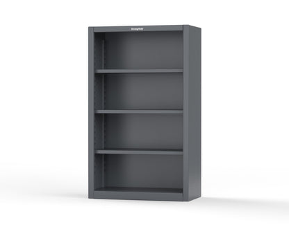 Extreme Duty 12 GA Closed Shelving Unit with 3 Shelves - 36 In. W x 18 In. D x 60 In. H - 35-CSU-183-7024