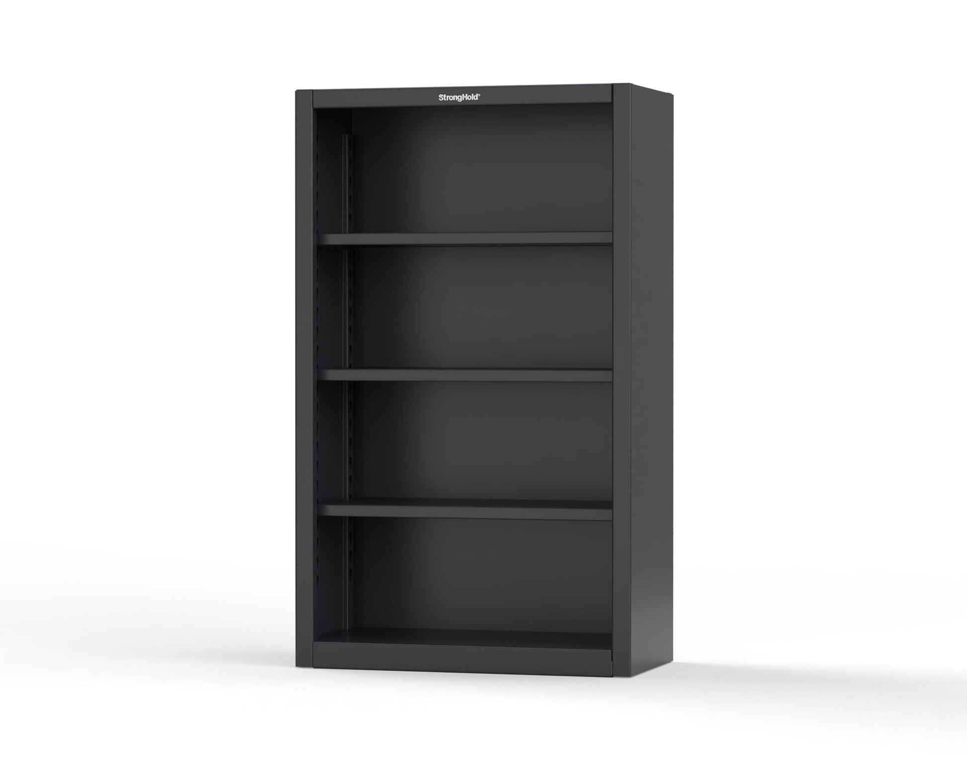 Extreme Duty 12 GA Closed Shelving Unit with 3 Shelves - 36 In. W x 18 In. D x 60 In. H - 35-CSU-183-9005