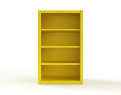 Extreme Duty 12 GA Closed Shelving Unit with 3 Shelves - 36 In. W x 24 In. D x 60 In. H - 35-CSU-243-1021