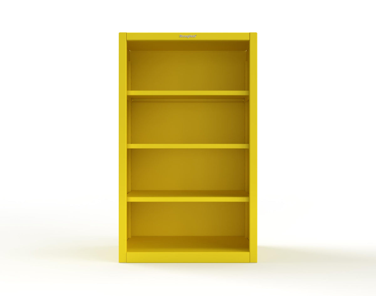 Extreme Duty 12 GA Closed Shelving Unit with 3 Shelves - 36 In. W x 24 In. D x 60 In. H - 35-CSU-243-1023