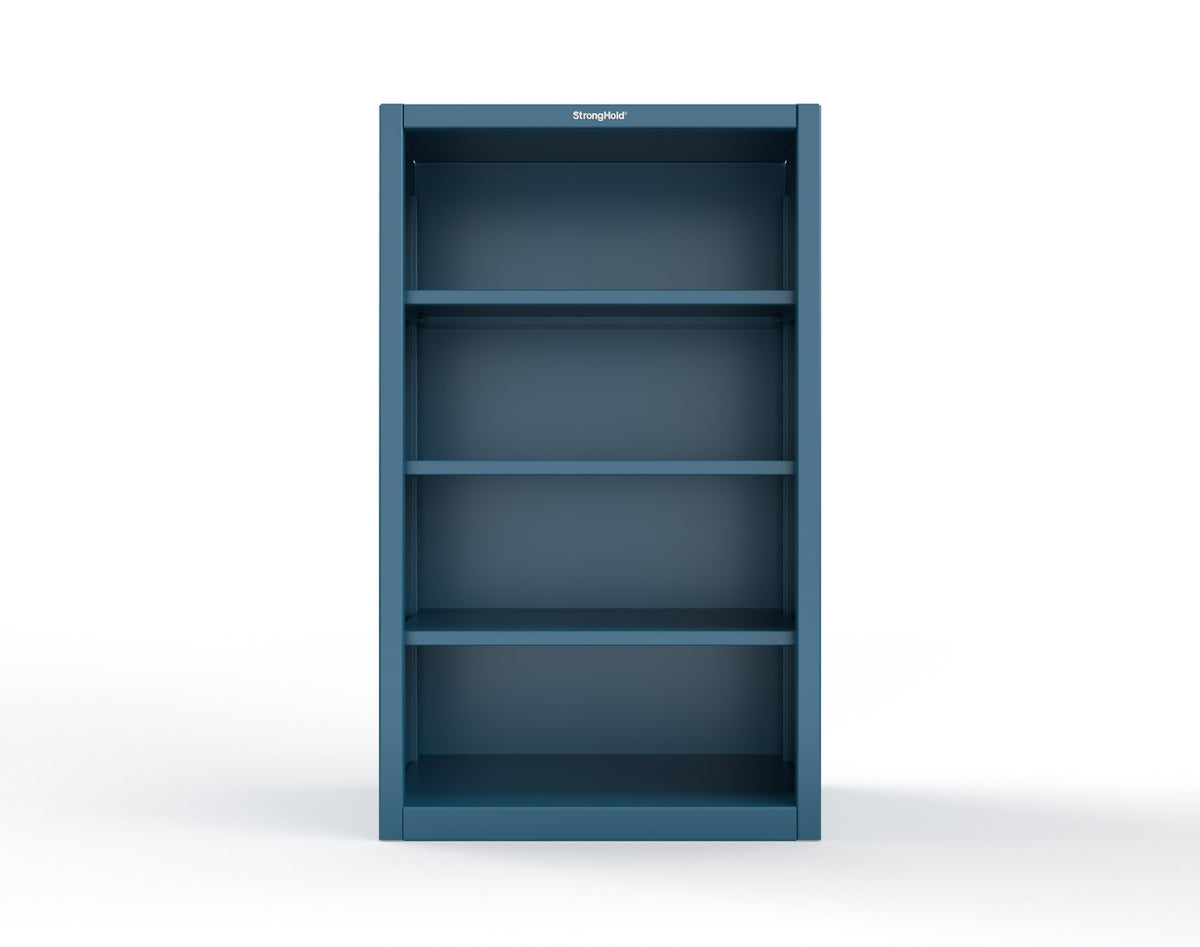 Extreme Duty 12 GA Closed Shelving Unit with 3 Shelves - 36 In. W x 24 In. D x 60 In. H - 35-CSU-243-5010