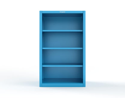 Extreme Duty 12 GA Closed Shelving Unit with 3 Shelves - 36 In. W x 24 In. D x 60 In. H - 35-CSU-243-5012