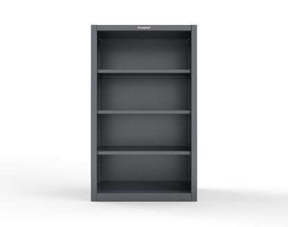 Extreme Duty 12 GA Closed Shelving Unit with 3 Shelves - 36 In. W x 24 In. D x 60 In. H - 35-CSU-243-7024
