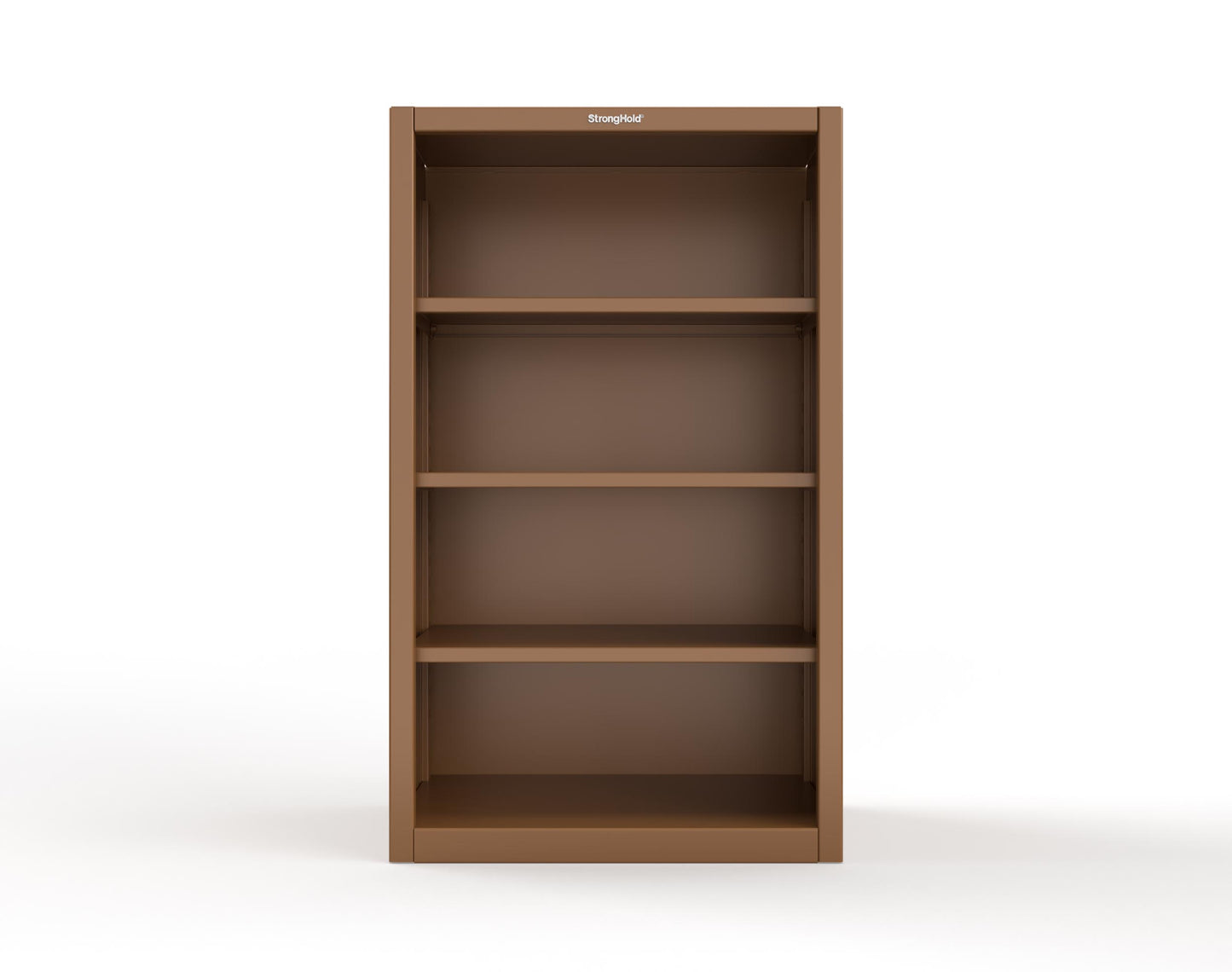 Extreme Duty 12 GA Closed Shelving Unit with 3 Shelves - 36 In. W x 24 In. D x 60 In. H - 35-CSU-243-8008