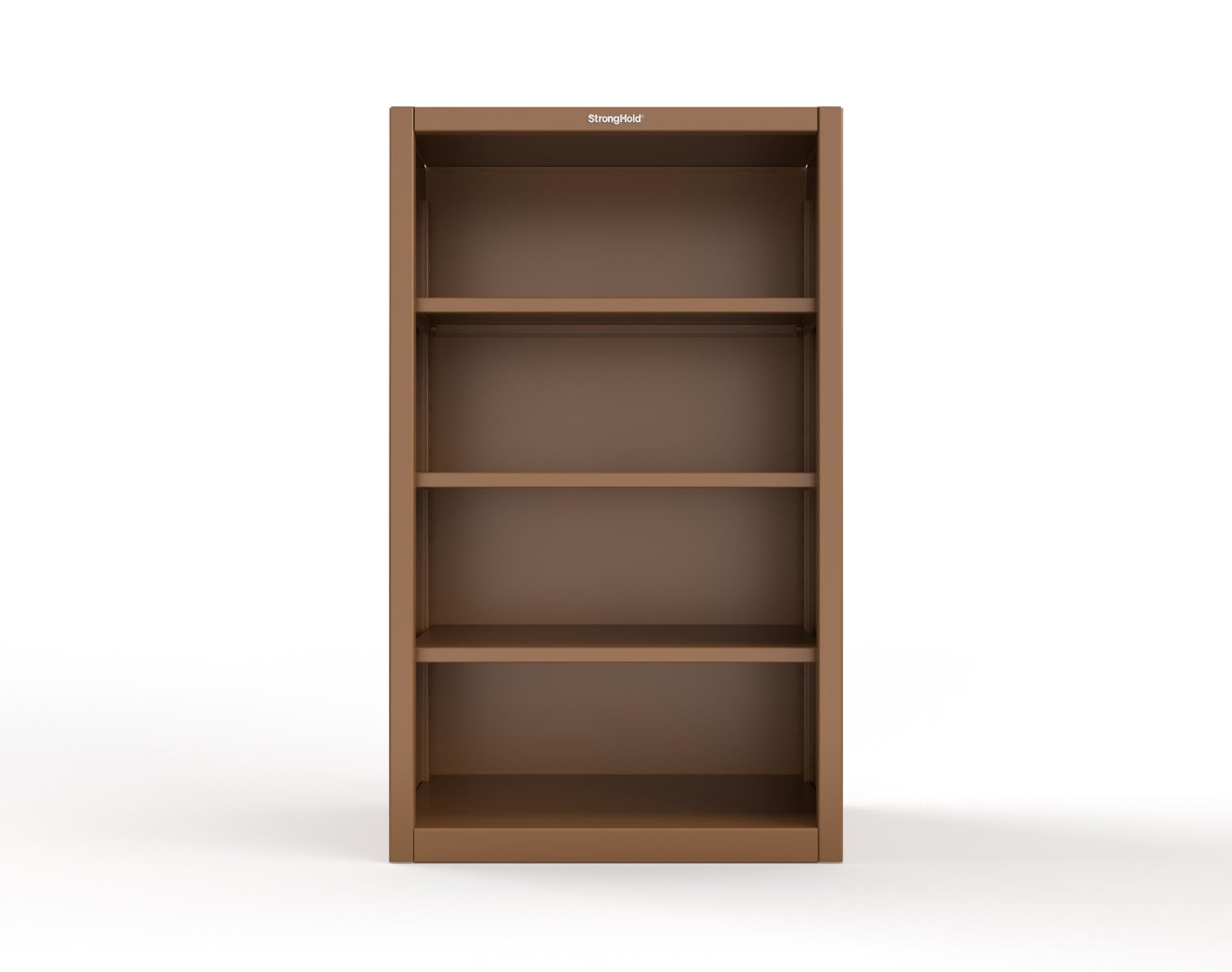 Extreme Duty 12 GA Closed Shelving Unit with 3 Shelves - 36 In. W x 24 In. D x 60 In. H - 35-CSU-243-8008