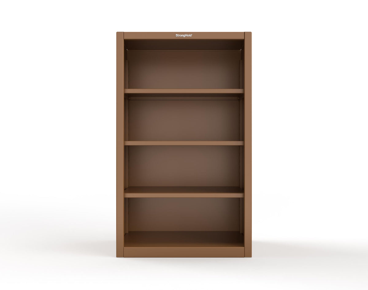 Extreme Duty 12 GA Closed Shelving Unit with 3 Shelves - 36 In. W x 24 In. D x 60 In. H - 35-CSU-243-8025