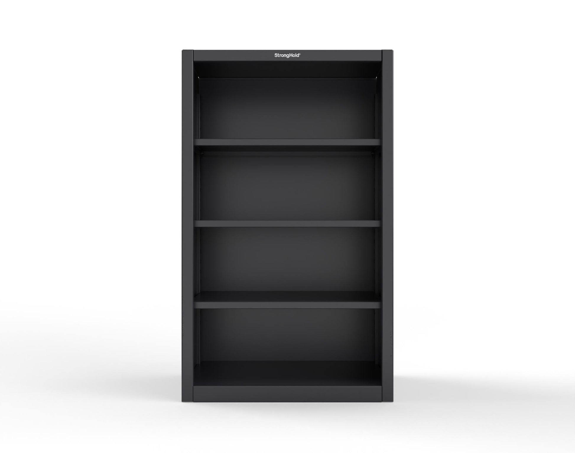 Extreme Duty 12 GA Closed Shelving Unit with 3 Shelves - 36 In. W x 24 In. D x 60 In. H - 35-CSU-243-9005