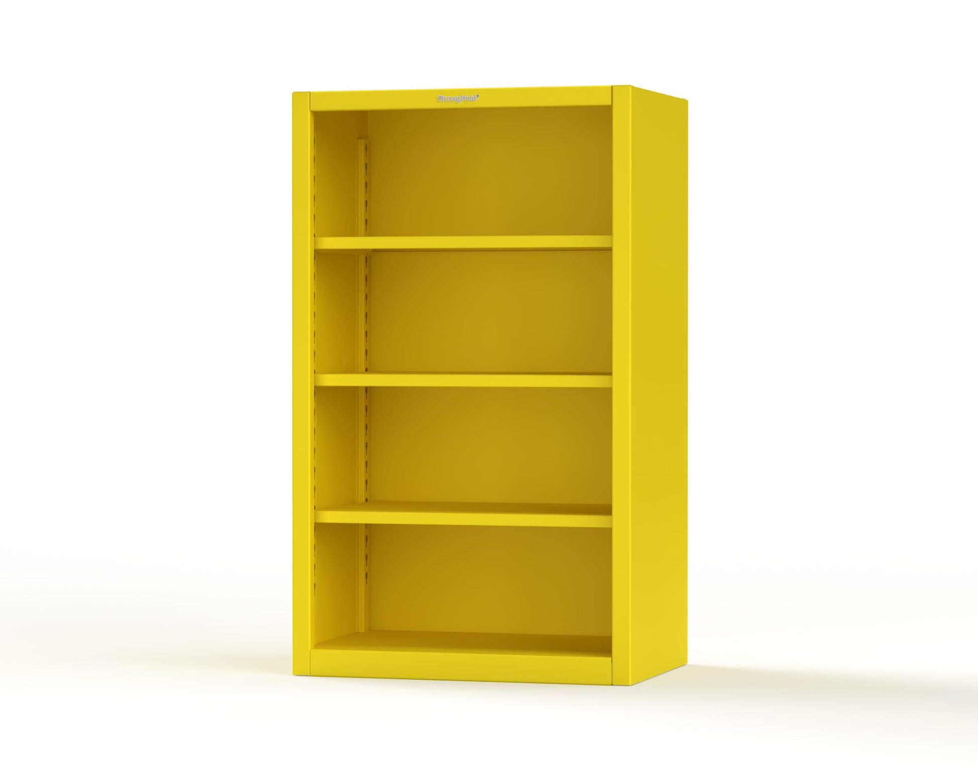 Extreme Duty 12 GA Closed Shelving Unit with 3 Shelves - 36 In. W x 24 In. D x 60 In. H - 35-CSU-243-1021