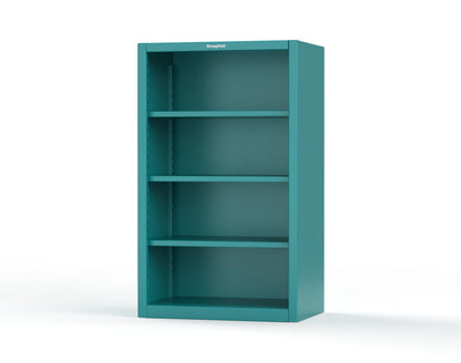 Extreme Duty 12 GA Closed Shelving Unit with 3 Shelves - 36 In. W x 24 In. D x 60 In. H - 35-CSU-243-5021