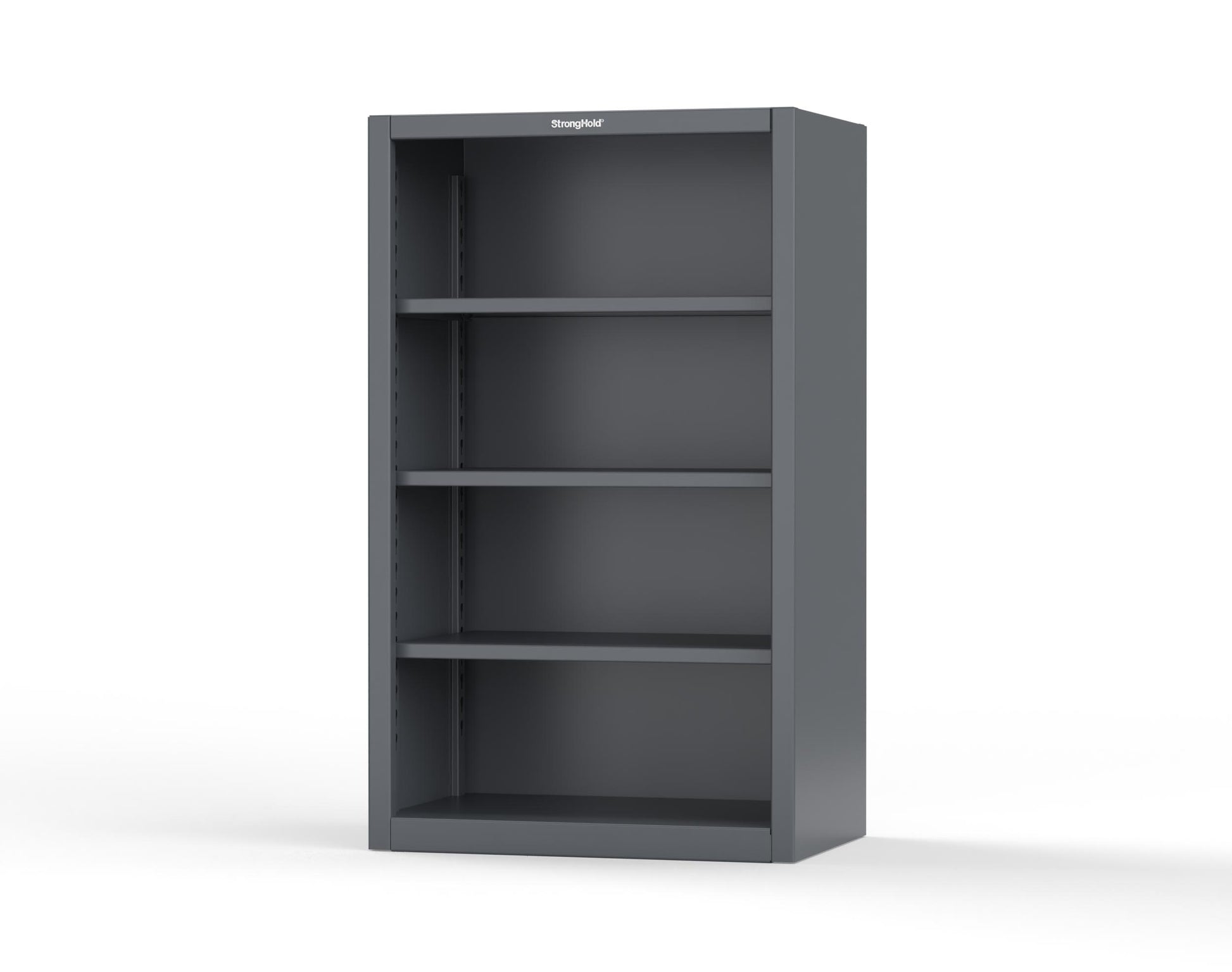 Extreme Duty 12 GA Closed Shelving Unit with 3 Shelves - 36 In. W x 24 In. D x 60 In. H - 35-CSU-243-7024