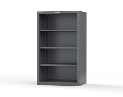Extreme Duty 12 GA Closed Shelving Unit with 3 Shelves - 36 In. W x 24 In. D x 60 In. H - 35-CSU-243-7024