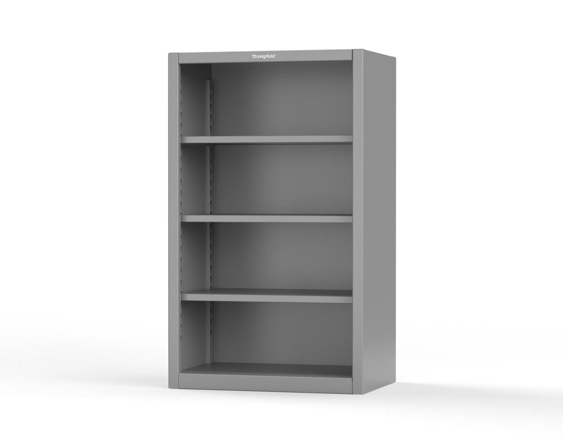 Extreme Duty 12 GA Closed Shelving Unit with 3 Shelves - 36 In. W x 24 In. D x 60 In. H - 35-CSU-243-7037