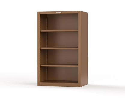 Extreme Duty 12 GA Closed Shelving Unit with 3 Shelves - 36 In. W x 24 In. D x 60 In. H - 35-CSU-243-8008