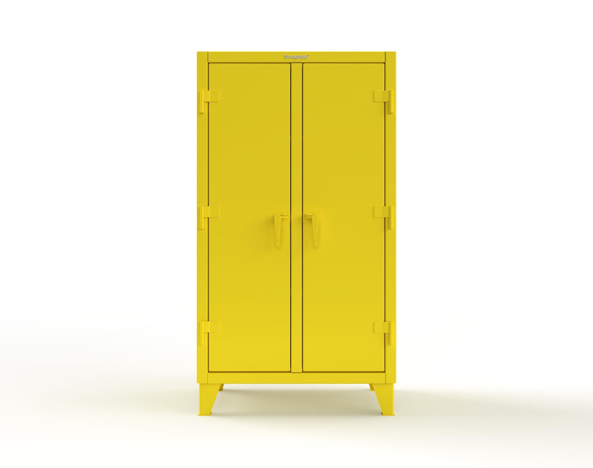 Extreme Duty 12 GA Double Shift Cabinet with 6 Shelves - 36 In. W x 24 In. D x 66 In. H - 35-DS-246-1021