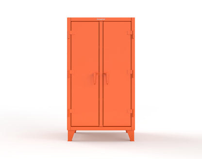 Extreme Duty 12 GA Double Shift Cabinet with 6 Shelves - 36 In. W x 24 In. D x 66 In. H - 35-DS-246-2009