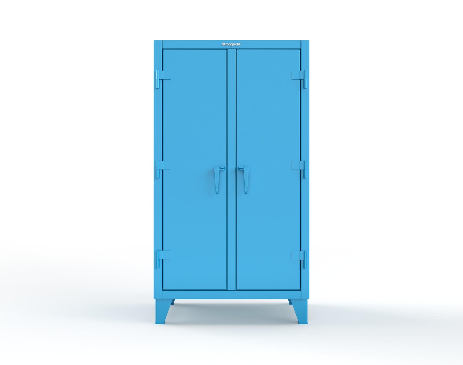 Extreme Duty 12 GA Double Shift Cabinet with 6 Shelves - 36 In. W x 24 In. D x 66 In. H - 35-DS-246-5012