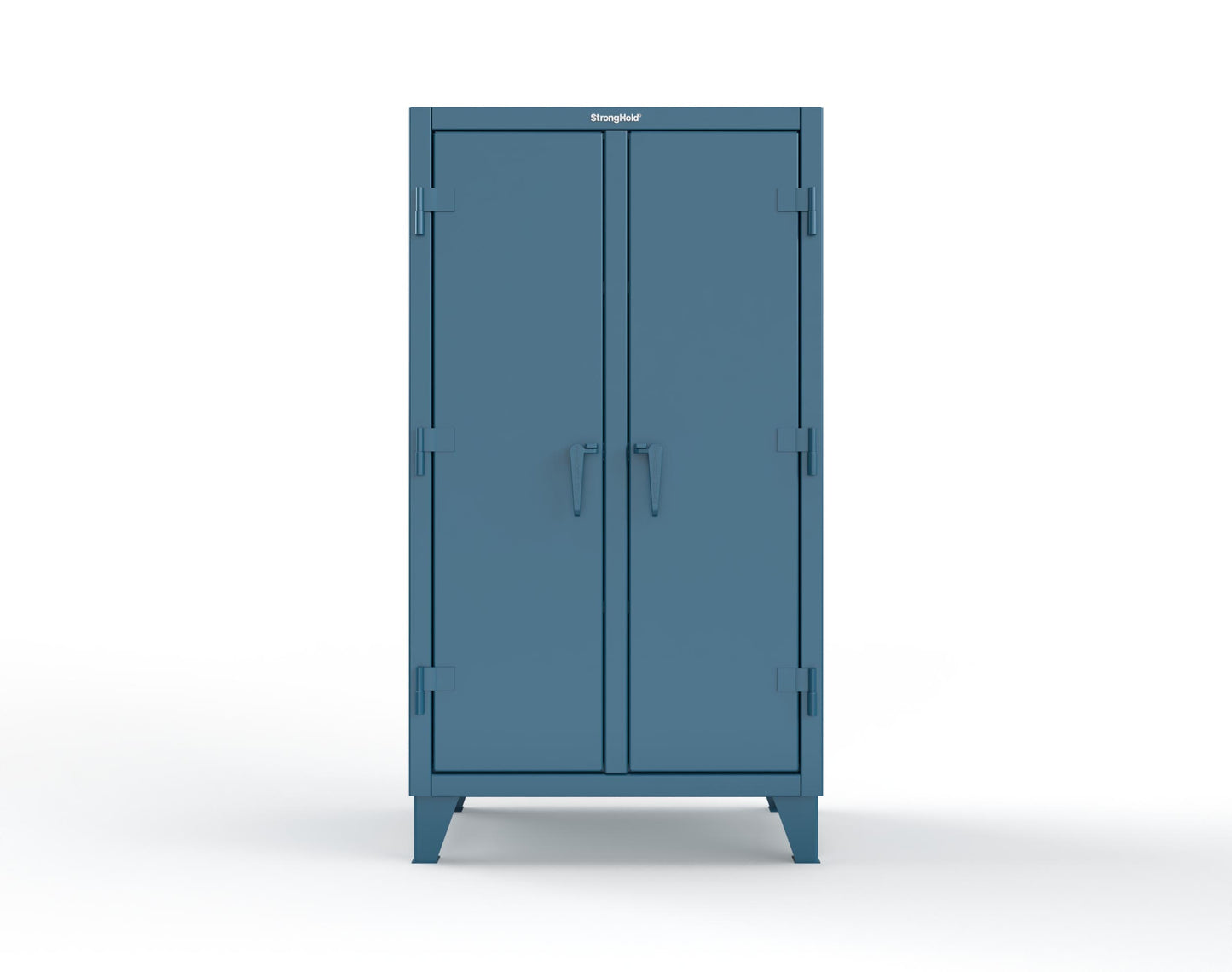 Extreme Duty 12 GA Double Shift Cabinet with 6 Shelves - 36 In. W x 24 In. D x 66 In. H - 35-DS-246-5001