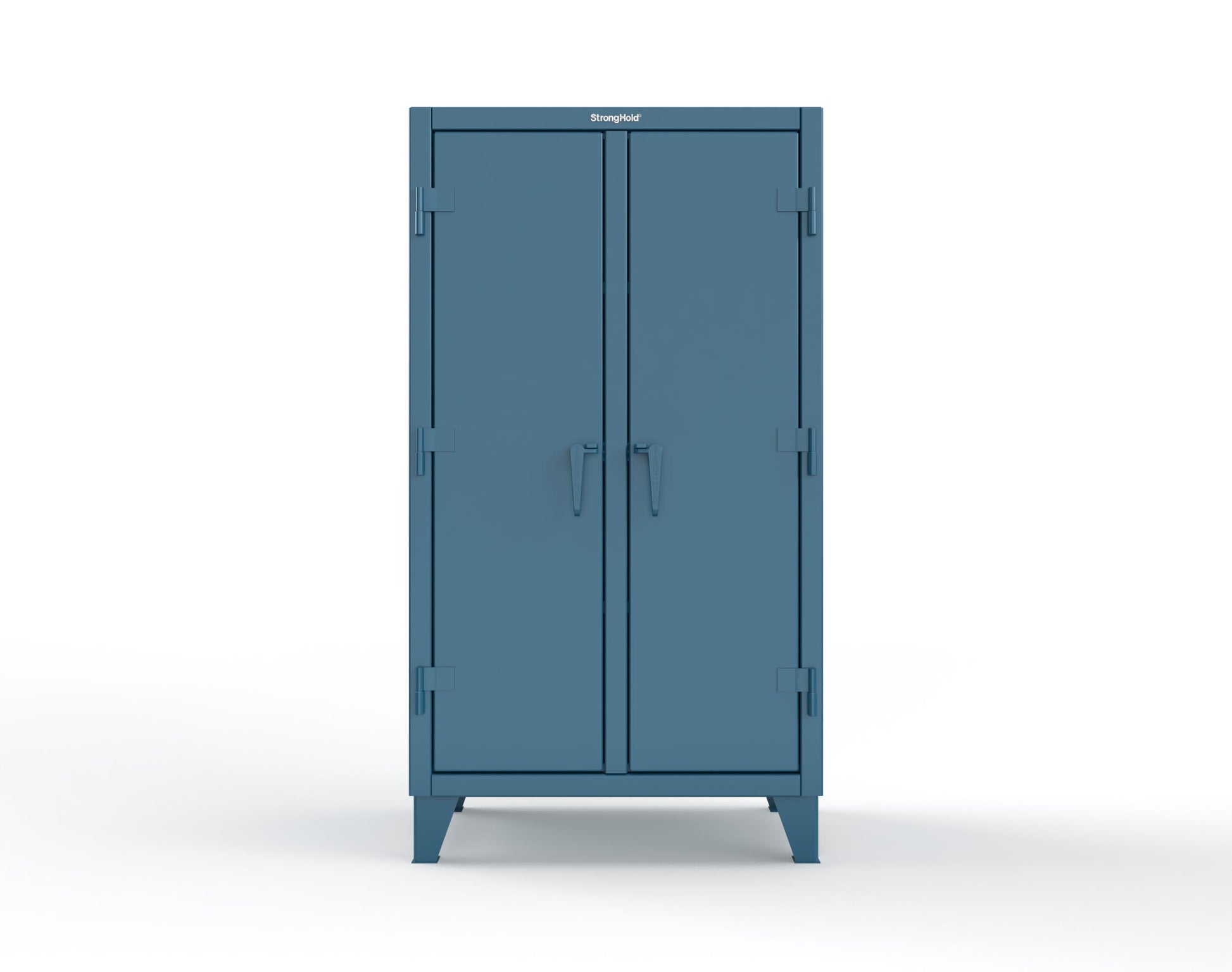 Extreme Duty 12 GA Double Shift Cabinet with 6 Shelves - 36 In. W x 24 In. D x 66 In. H - 35-DS-246-5001