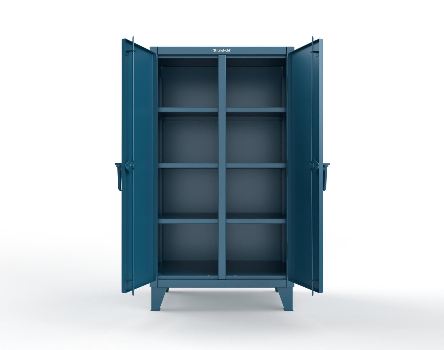 Extreme Duty 12 GA Double Shift Cabinet with 6 Shelves - 36 In. W x 24 In. D x 66 In. H - 35-DS-246-5001