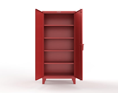 Extreme Duty 12 GA Cabinet with 4 Shelves - 36 in. W x 20 in. D x 78 in. H - 36-204-3001