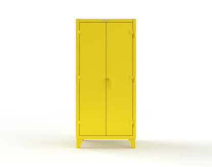 Extreme Duty 12 GA Cabinet with 7 Drawers, 2 Shelves- 36 In. W x 24 In. D x 78 In. H - 36-242-7DB-1021