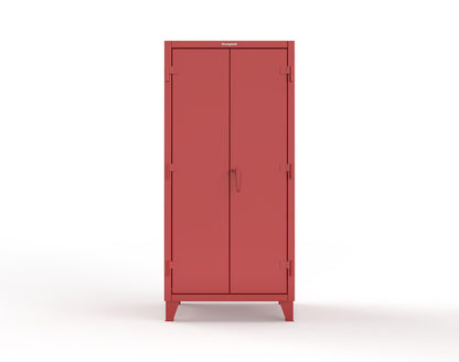 Extreme Duty 12 GA Cabinet with 7 Drawers, 2 Shelves- 36 In. W x 24 In. D x 78 In. H - 36-242-7DB-3001