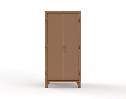 Extreme Duty 12 GA Cabinet with 7 Drawers, 2 Shelves- 36 In. W x 24 In. D x 78 In. H - 36-242-7DB-8008