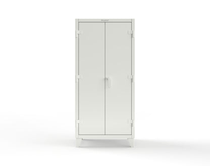 Extreme Duty 12 GA Cabinet with 7 Drawers, 2 Shelves- 36 In. W x 24 In. D x 78 In. H - 36-242-7DB-9003