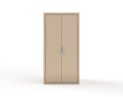 Heavy Duty 18 GA Cabinet with 3 Drawers and 3 Shelves - 36 in. W x 24 in. D x 72 in. H - 36-243-3DB-P-1019