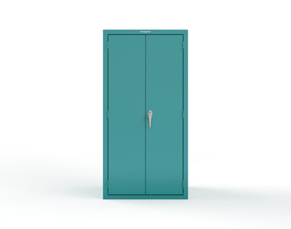Heavy Duty 18 GA Cabinet with 3 Drawers and 3 Shelves - 36 in. W x 24 in. D x 72 in. H - 36-243-3DB-P-5021