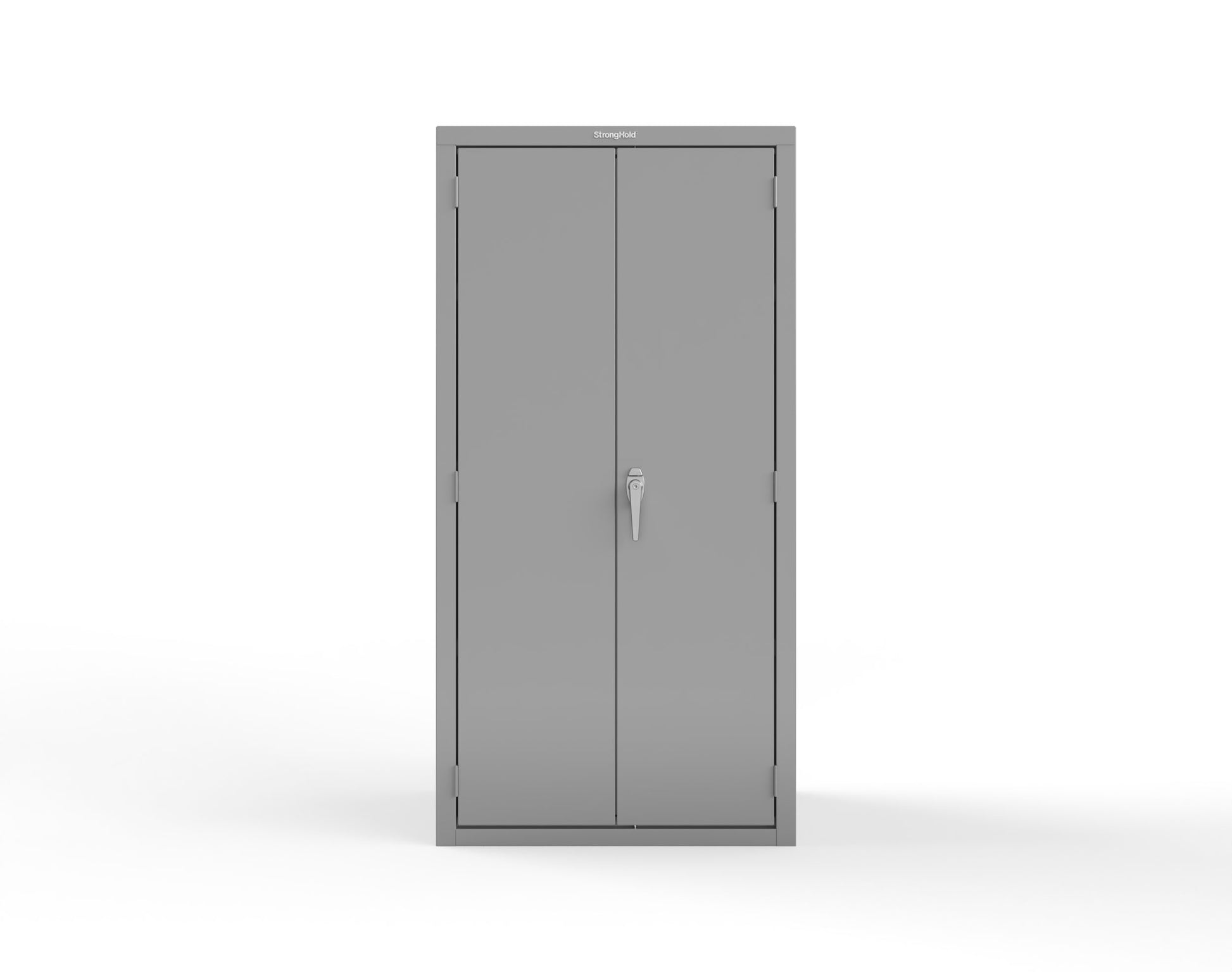 Heavy Duty 18 GA Cabinet with 3 Drawers and 3 Shelves - 36 in. W x 24 in. D x 72 in. H - 36-243-3DB-P-7037