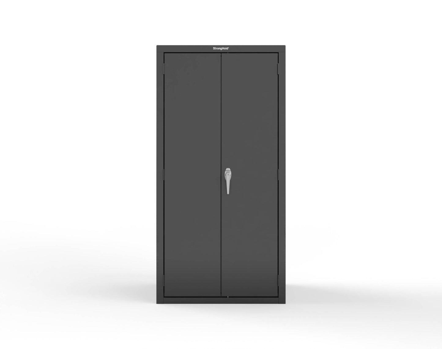 Heavy Duty 18 GA Cabinet with 3 Drawers and 3 Shelves - 36 in. W x 24 in. D x 72 in. H - 36-243-3DB-P-9005