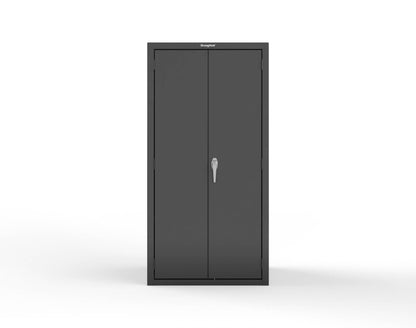 Heavy Duty 18 GA Cabinet with 3 Drawers and 3 Shelves - 36 in. W x 24 in. D x 72 in. H - 36-243-3DB-P-9005