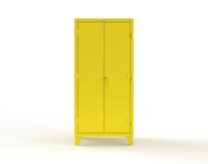 Extreme Duty 12 GA Cabinet with 3 Drawers, 3 Shelves - 36 In. W x 24 In. D x 78 In. H - 36-243-3DB-1021